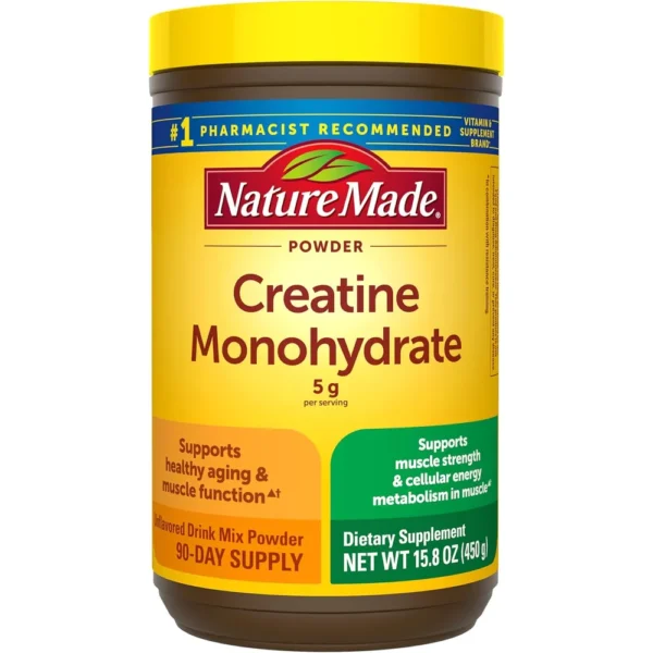 NATURE MADE CREATINA MONOHIDRATO EN POLVO | 450 G
