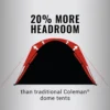 TIENDA DE CAMPAÑA COLEMAN SKYDOME PFAS FREE 8 PERSONAS VERDE