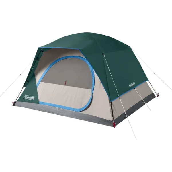 TIENDA DE CAMPAÑA COLEMAN SKYDOME PFAS FREE 4 PERSONAS EVERGREEN
