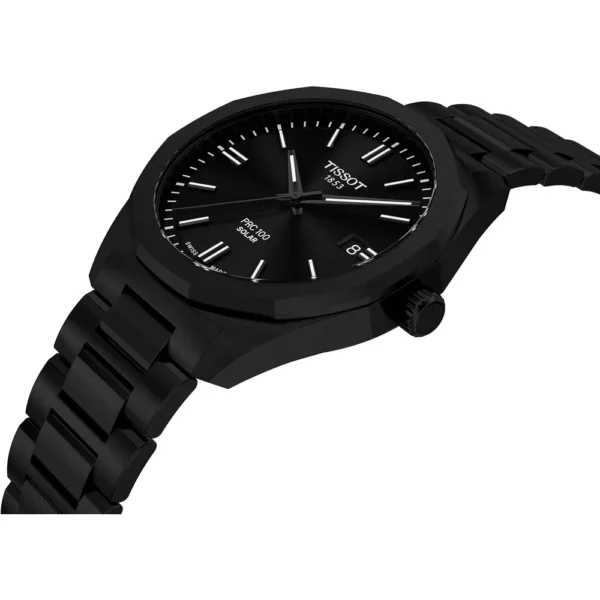 RELOJ TISSOT PRC 100 SOLAR PARA HOMBRE BLACK