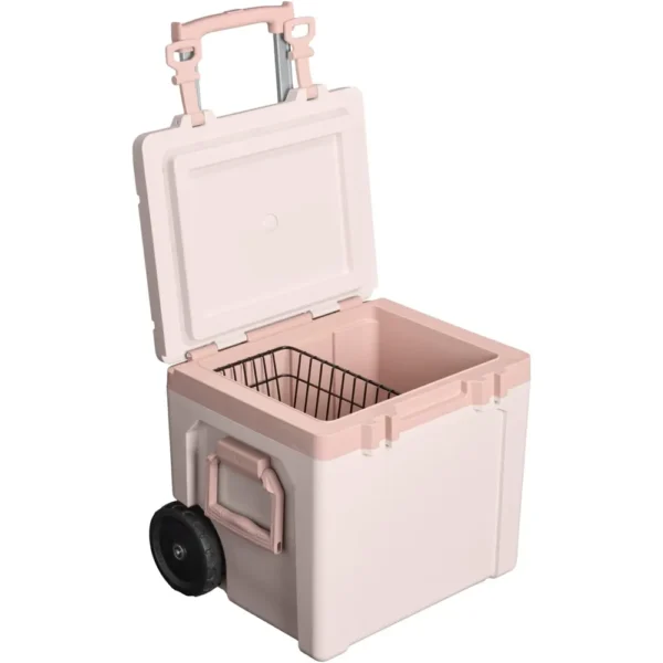 NEVERA PORTÁTIL STANLEY ADVENTURE 50 QT ROSE