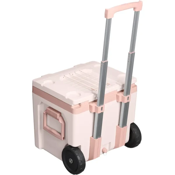 NEVERA PORTÁTIL STANLEY ADVENTURE 50 QT ROSE