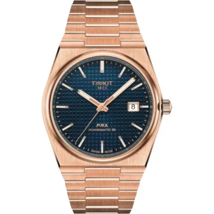 RELOJ TISSOT PRX POWERMATIC 80 ORO ROSA PARA HOMBRE
