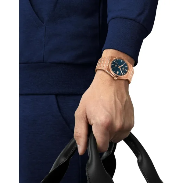 RELOJ TISSOT PRX POWERMATIC 80 ORO ROSA PARA HOMBRE