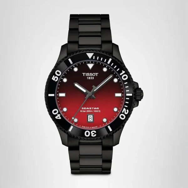 RELOJ TISSOT SEASTAR 1000 CUARZO 40 MM PARA HOMBRE RED