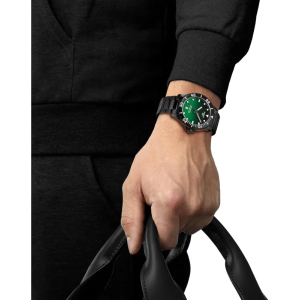 RELOJ TISSOT SEASTAR 1000 CUARZO 40 MM PARA HOMBRE GREEN