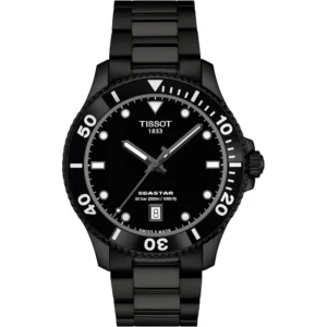 RELOJ TISSOT SEASTAR 1000 CUARZO 40 MM PARA HOMBRE BLACK