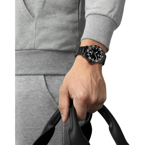 RELOJ TISSOT SEASTAR 1000 CUARZO 40 MM PARA HOMBRE BLACK