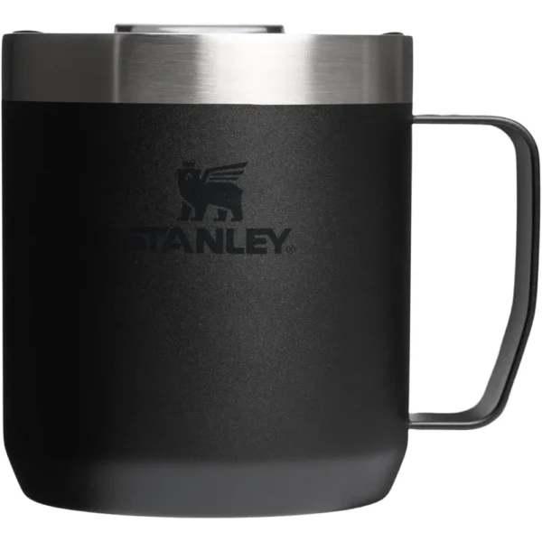 TAZA DE CAMPING STANLEY 355 ML NEGRO