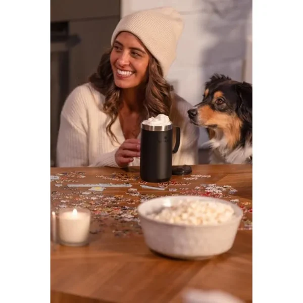 TAZA DE CAMPING STANLEY 355 ML NEGRO