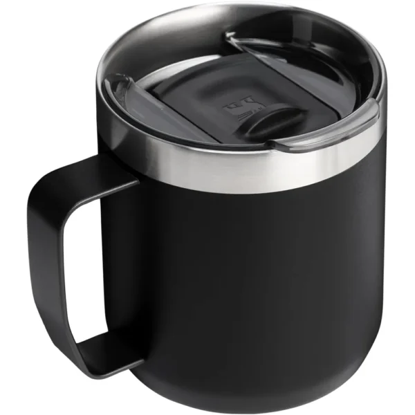 TAZA DE CAMPING STANLEY 355 ML NEGRO