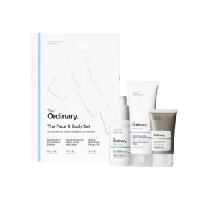 THE ORDINARY SET ROSTRO Y CUERPO NIACINAMIDA 5% ACIDO HIALURONICO 3PZS