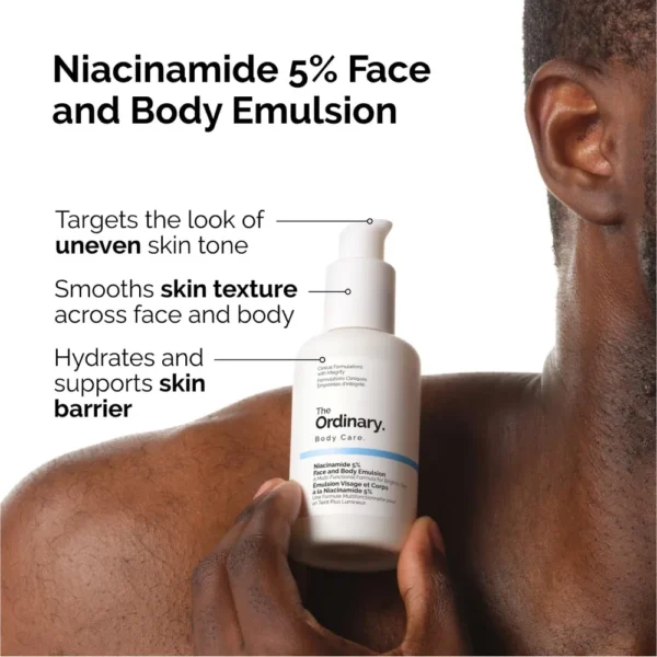 THE ORDINARY SET ROSTRO Y CUERPO NIACINAMIDA 5% ACIDO HIALURONICO 3PZS