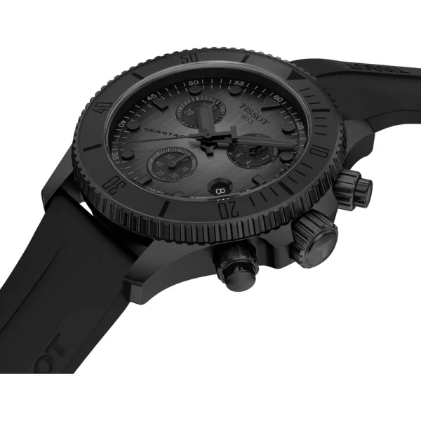 RELOJ TISSOT SEASTAR 1000 CRONÓGRAFO CUARZO 38 MM PARA HOMBRE BLACK