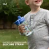BOTELLA DE AGUA SPIDER-GWEN TRITAN CON PAJITA 12 OZ / 355 ML