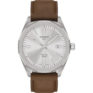 RELOJ TISSOT PRC 100 SOLAR PARA HOMBRE BROWN