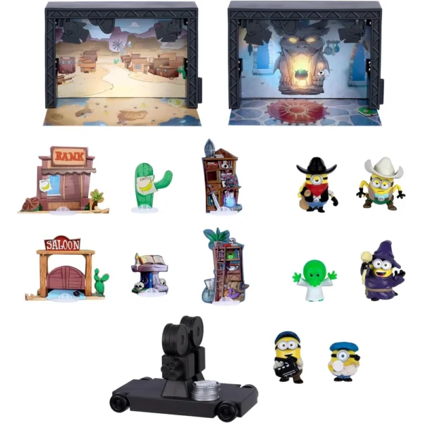 SET DE JUEGO MINIONS ILLUMINATION ESTUDIO DE MONSTRUOS