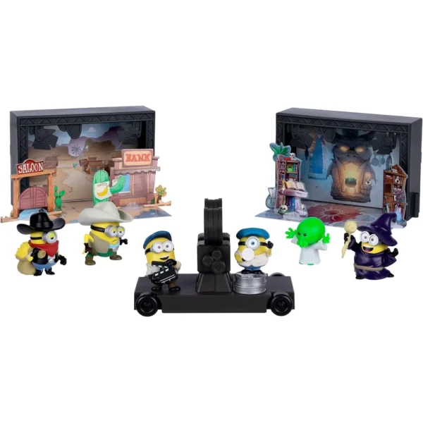 SET DE JUEGO MINIONS ILLUMINATION ESTUDIO DE MONSTRUOS