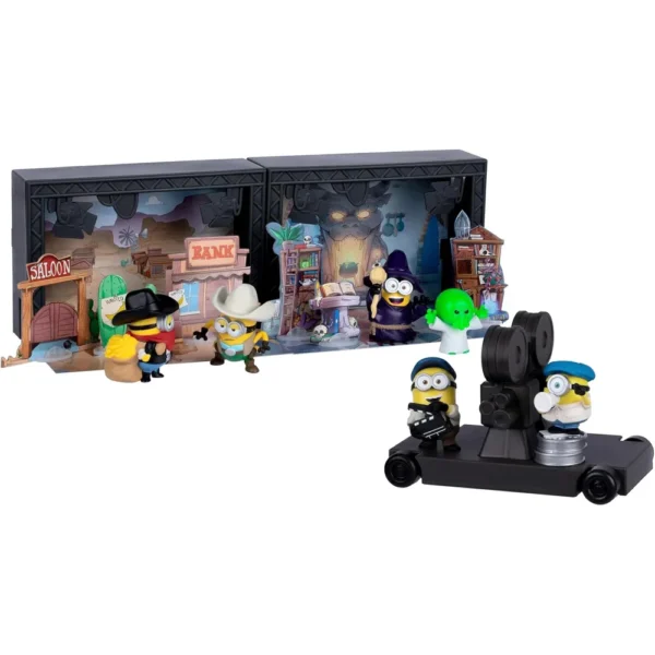 SET DE JUEGO MINIONS ILLUMINATION ESTUDIO DE MONSTRUOS