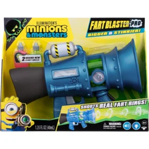 LANZATORPEDOS MINIONS ILLUMINATION MONSTER FART BLASTER
