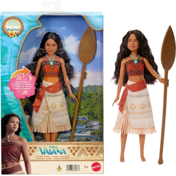 MUÑECA MOANA CANTANTE DISNEY LIVE ACTION
