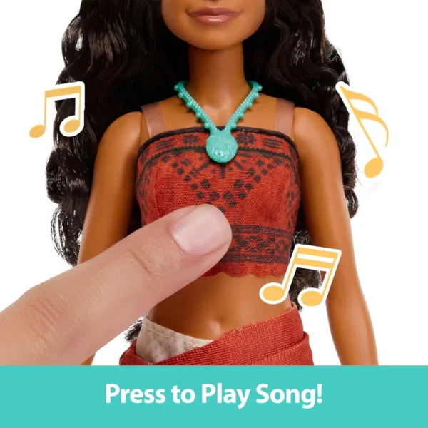 MUÑECA MOANA CANTANTE DISNEY LIVE ACTION