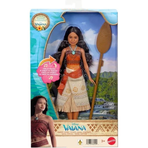 MUÑECA MOANA CANTANTE DISNEY LIVE ACTION