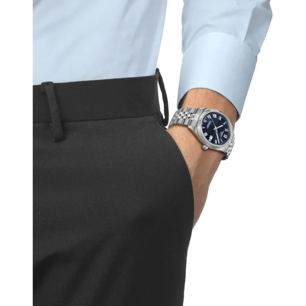 RELOJ TISSOT BALLADE POWERMATIC 80 COSC PARA HOMBRE BLUE