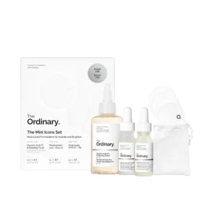 THE ORDINARY SET MINI ICONOS ACIDO GLICOLICO 7% NIACINAMIDA 10% ACIDO HIALURONICO 2% + B5 | 3 PZS