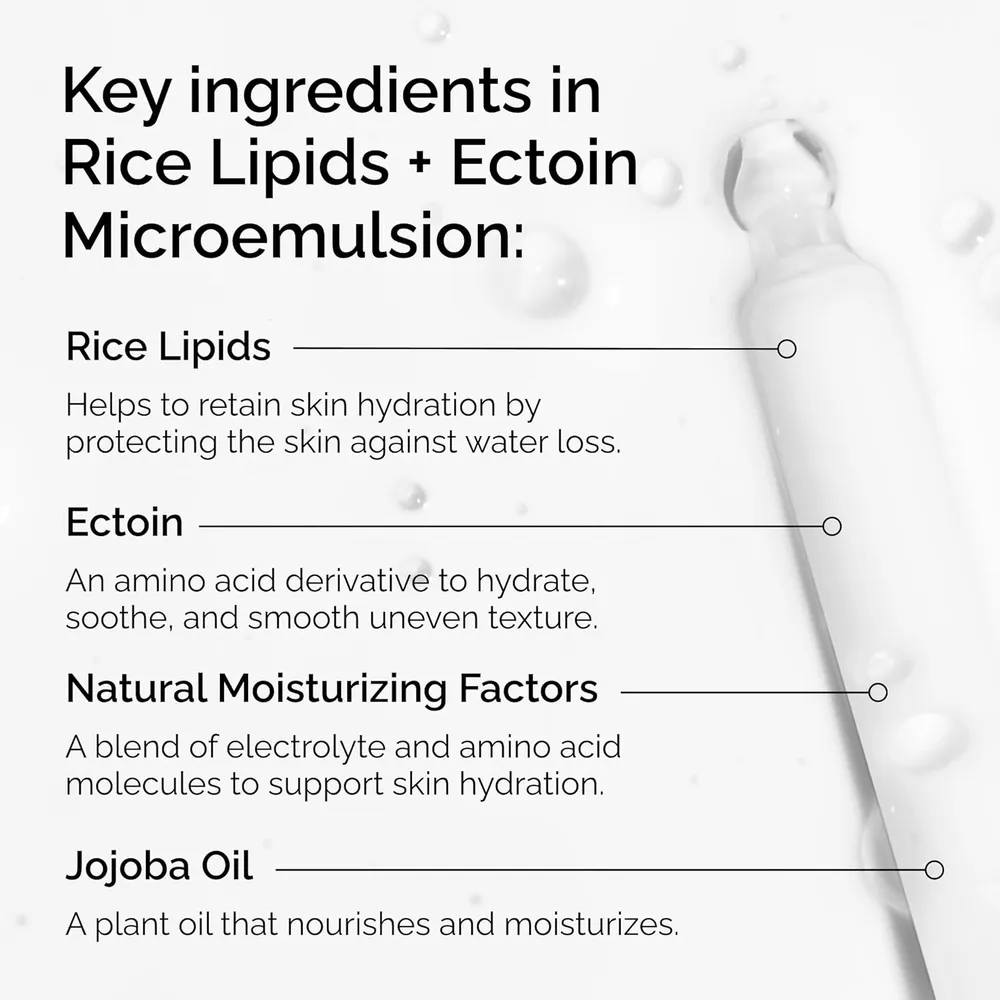 THE ORDINARY CREMA HIDRATANTE LIPIDOS DE ARROZ ECTOINA | 3.4 OZ / 100 ML - Imagen 3