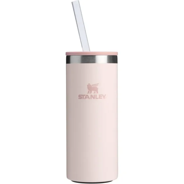 PORTALATAS TÉRMICO STANLEY SLIM ROSADO 10 OZ