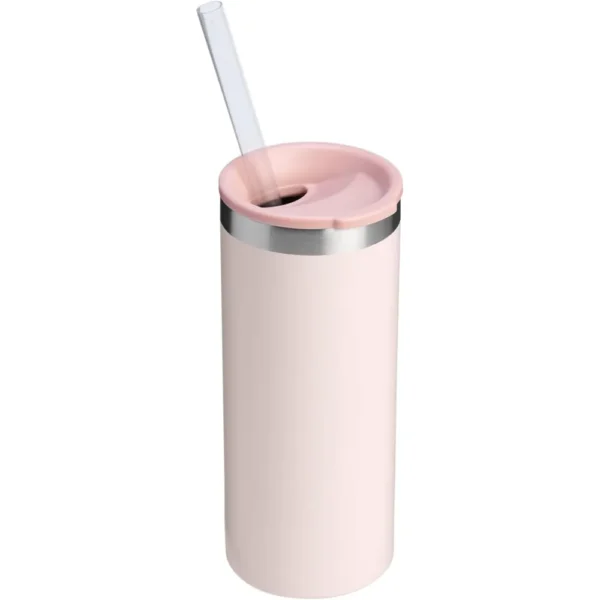 PORTALATAS TÉRMICO STANLEY SLIM ROSADO 10 OZ