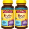 b0ghc88jcv_0_webp.webp NATURE MADE PACK 2 BIOTINA 2500 MCG | 150 UND C/U
