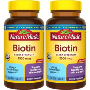 NATURE MADE PACK 2 BIOTINA 2500 MCG | 150 UND C/U
