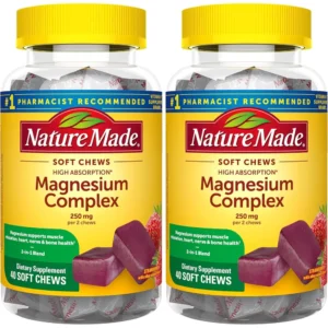 NATURE MADE PACK 2 COMPLEJO DE MAGNESIO | 40 UND C/U