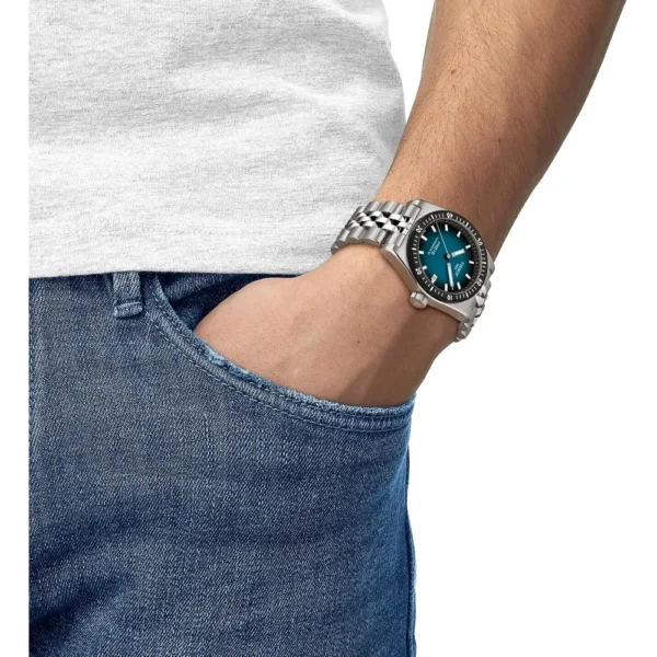RELOJ TISSOT PR516 AUTOMÁTICO PARA UNISEX GREEN