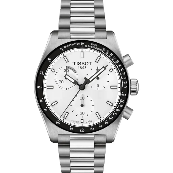 RELOJ TISSOT PR516 CRONÓGRAFO PARA HOMBRE WHITE