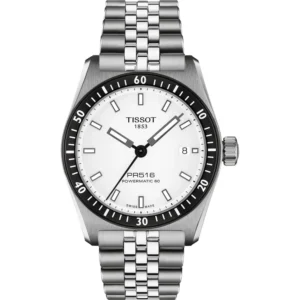 RELOJ TISSOT PR516 AUTOMÁTICO PARA UNISEX WHITE