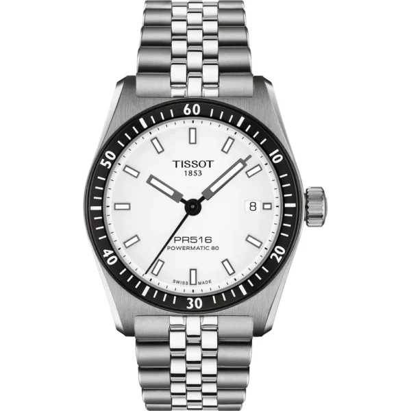 RELOJ TISSOT PR516 AUTOMÁTICO PARA UNISEX WHITE