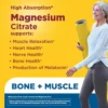 NATURE MADE MAGNESIO CITRATO CERO AZÚCAR 200 MG | 40 UND