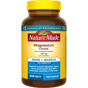 NATURE MADE MAGNESIO CITRATO 400 MG | 60 UND