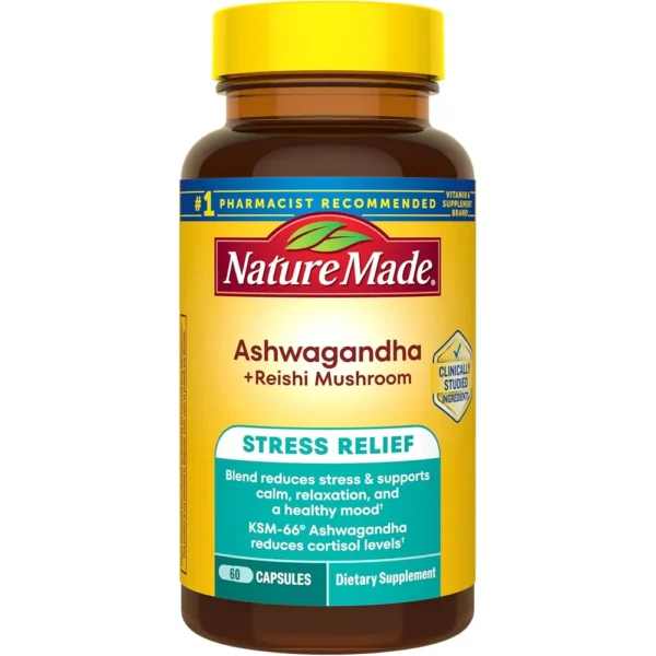 NATURE MADE ASHWAGANDHA KSM-66 + REISHI | 60 UND