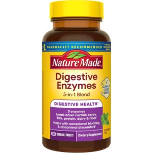 NATURE MADE ENZIMAS DIGESTIVAS 5 EN 1 | 90 UND