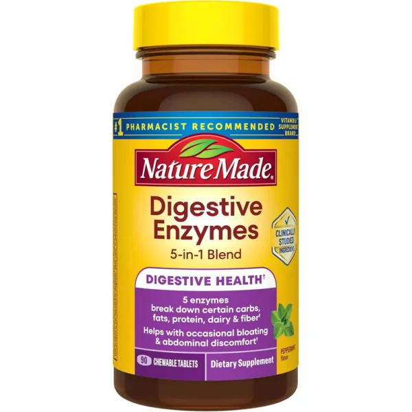b0gn5dcfpp_0_webp.webp NATURE MADE ENZIMAS DIGESTIVAS 5 EN 1 | 90 UND