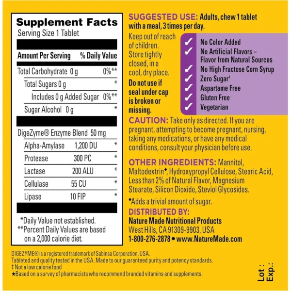 b0gn5dcfpp_8_webp.webp NATURE MADE ENZIMAS DIGESTIVAS 5 EN 1 | 90 UND