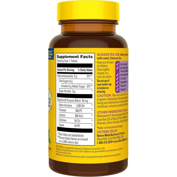 b0gn5dcfpp_9_webp.webp NATURE MADE ENZIMAS DIGESTIVAS 5 EN 1 | 90 UND