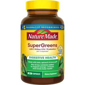 NATURE MADE SUPER GREENS + PROBIÓTICOS | 75 UND