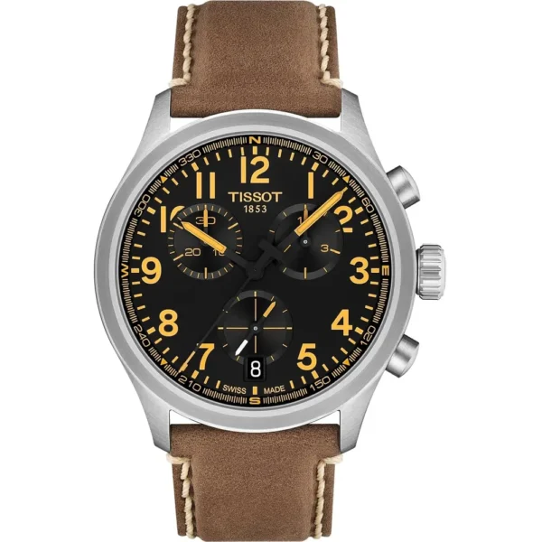 RELOJ TISSOT CHRONO XL CRONÓGRAFO PARA HOMBRE CAFE