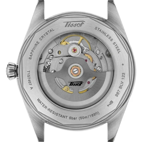 RELOJ TISSOT VISODATE AUTOMÁTICO PARA UNISEX SILVER