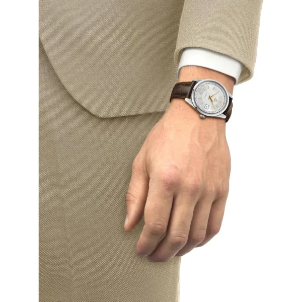 RELOJ TISSOT VISODATE AUTOMÁTICO PARA UNISEX SILVER